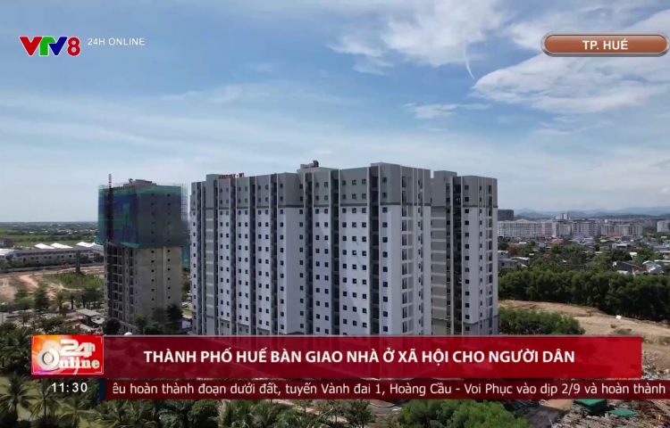 ĐÀI TRUYỀN HÌNH VTV8 ĐƯA TIN LỄ KHÁNH THÀNH W1-WEST SKY, ECOGARDEN